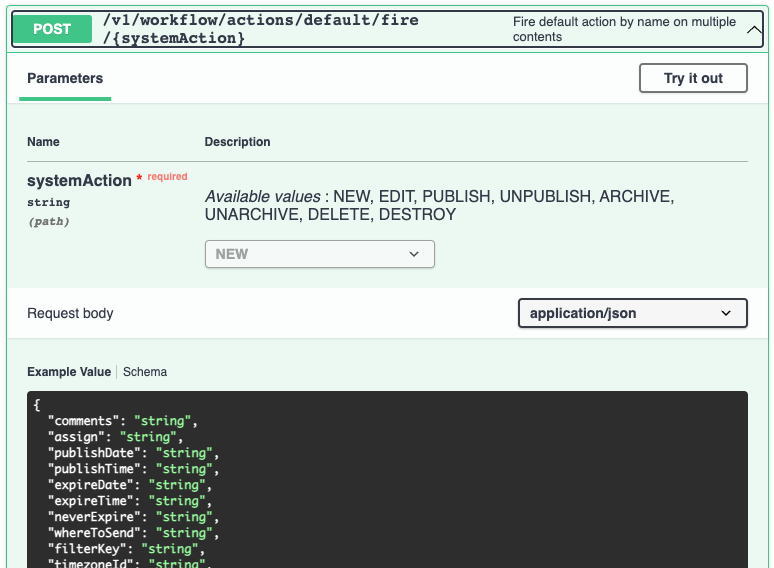 View of expanded endpoint panel.