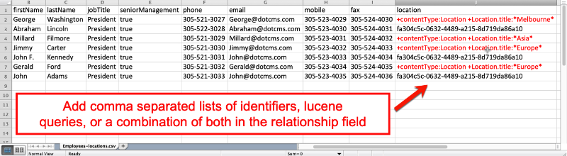 Add related content queries or content identifiers