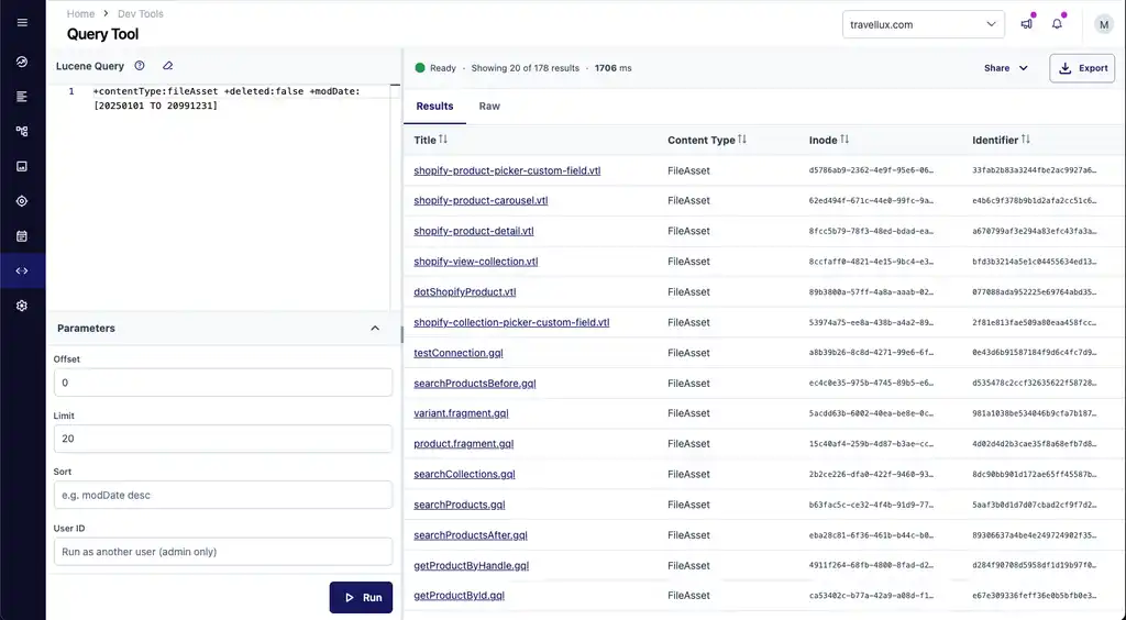 Query Tool