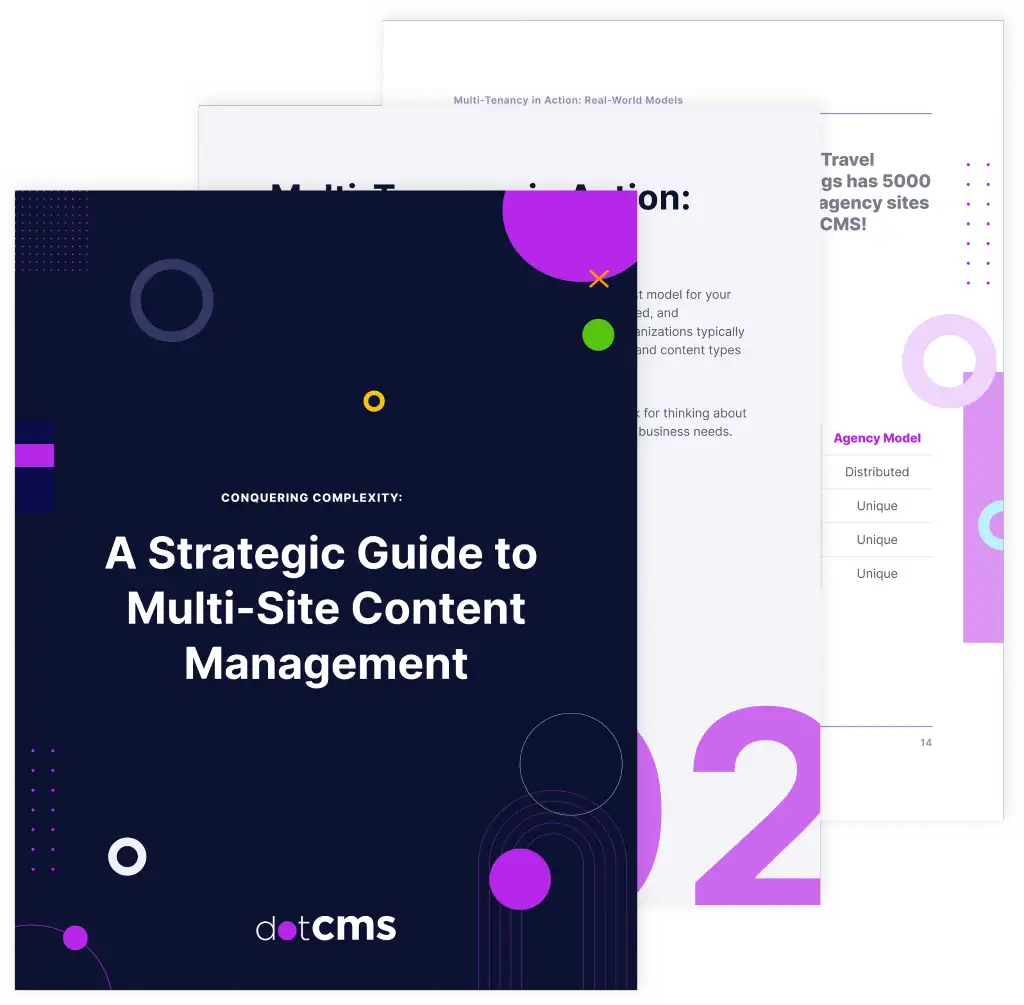 Conquering Complexity: A Strategic Guide to  Multi-Site Content Management