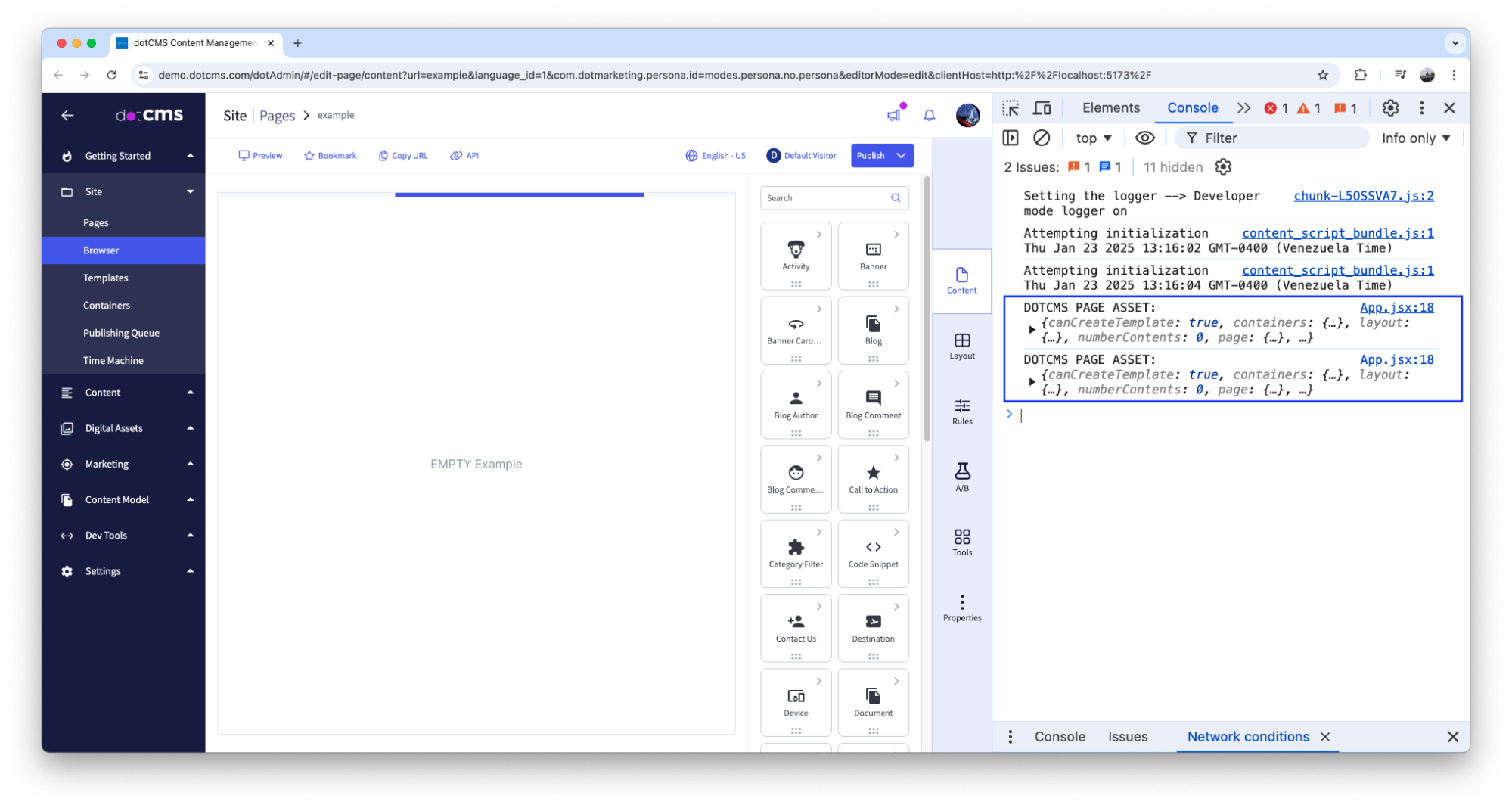 How to integrate your React app with dotCMS using the JavaScript SDK