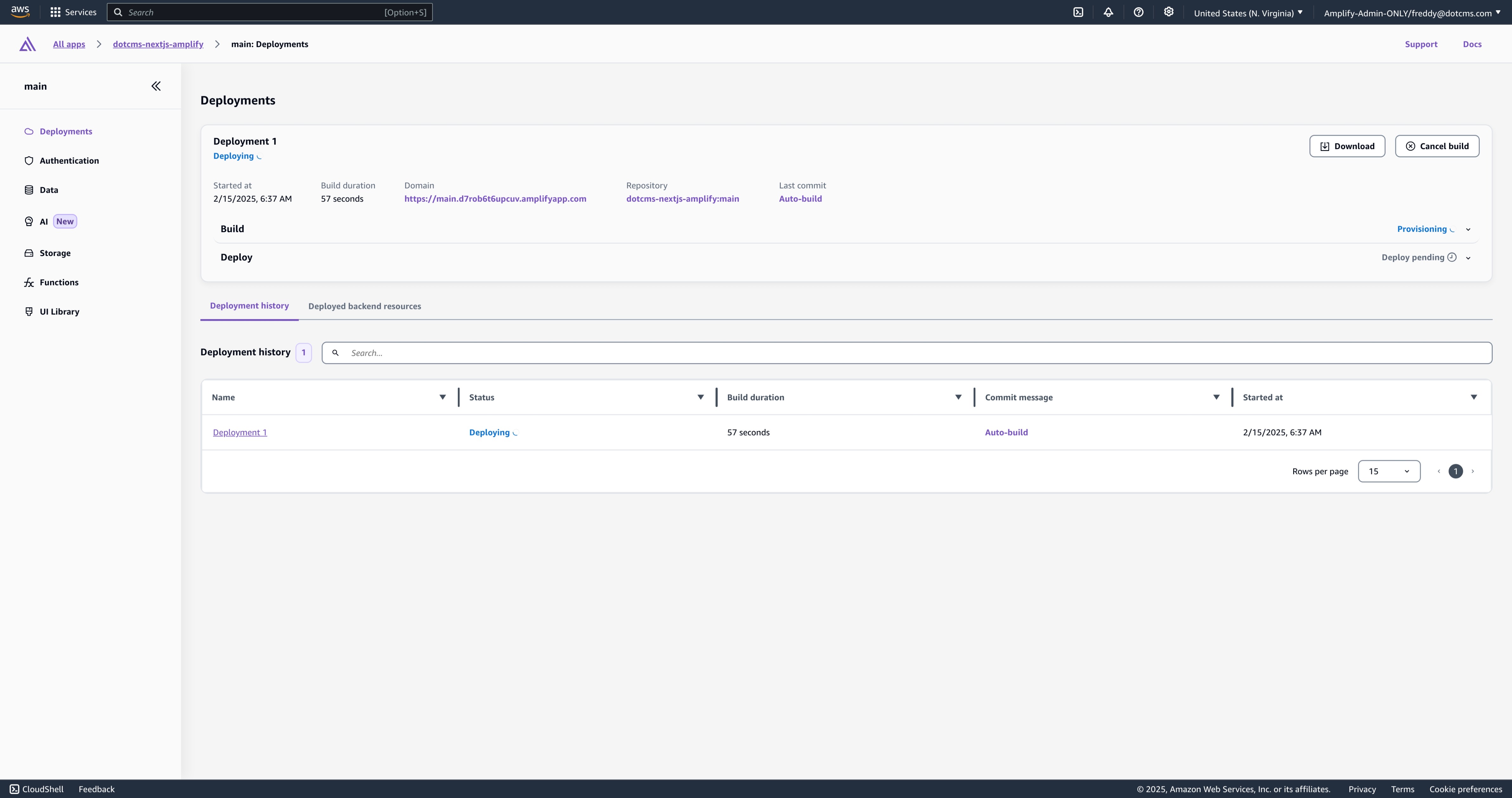 How to Host Your dotCMS Headless App with Amplify