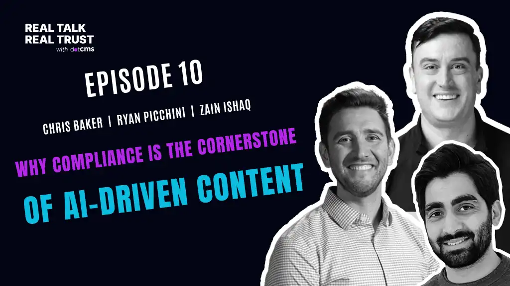 Why Compliance Is the Cornerstone of AI-Driven Content with Chris Baker, Client Partner at Amdocs