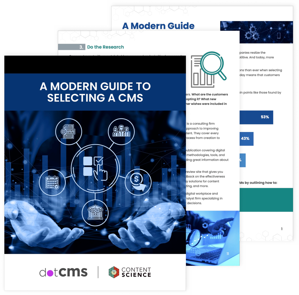 Modern Guide to Selecting a CMS